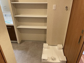 室内洗濯機置場