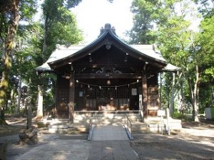 2020年5月30日　富士森公園の浅間神社です