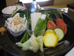 八王子野菜の採り直サラダ