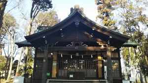 2021年2月22日　朝の浅間神社です