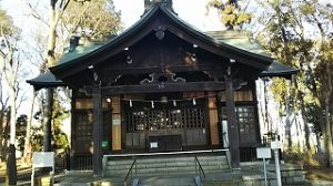 2021年2月7日　朝の浅間神社です