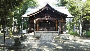 2021年6月11日　朝の富士森公園浅間神社です