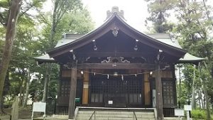 2021年6月25日朝の富士森公園浅間神社です