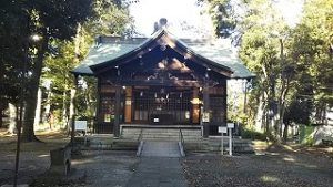 2021年10月21日朝の富士森公園の浅間神社です