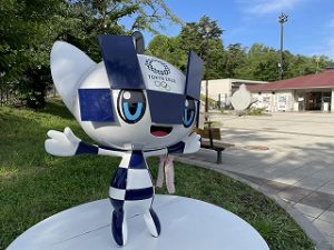 6月4日朝の富士森公園ミライトワ