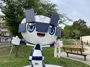 6月5日朝の富士森公園ミライトワ