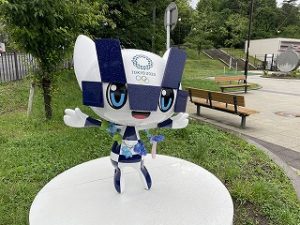 6月12日朝の富士森公園ミライトワ